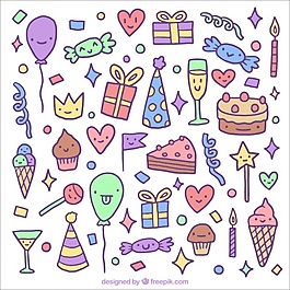 生日慶祝的有趣元素