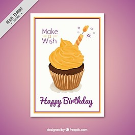 在一個(gè)生日聚會(huì)的邀請，美味的蛋糕