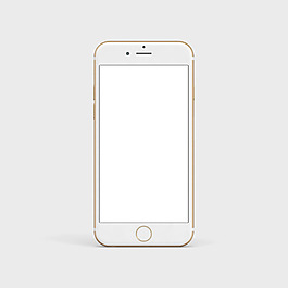 白色簡(jiǎn)約蘋(píng)果樣機(jī)模板