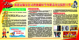 消防隊板報