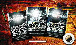 shockz DJ傳單