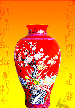 富貴吉祥花瓶玄關(guān)