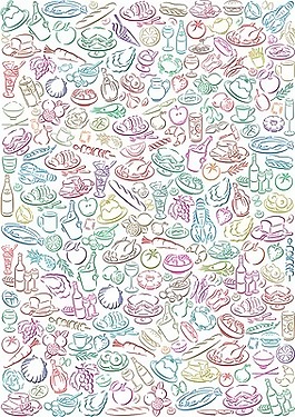 矢量食物模式