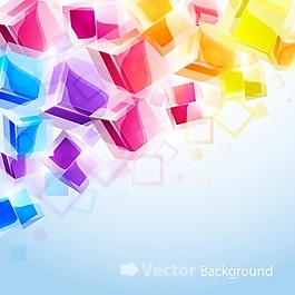 豐富多彩的3D立方體