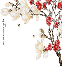 春蘭背景墻