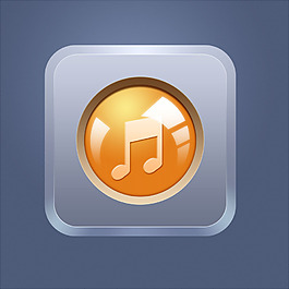 手機(jī)音樂圖標(biāo)icon