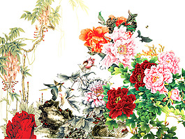 裝飾花卉背景墻