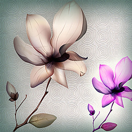 花朵裝飾畫