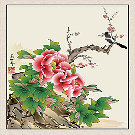 花朵裝飾畫(huà)