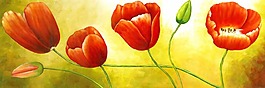 花朵裝飾畫