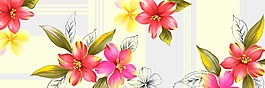 花朵裝飾畫