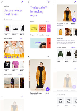 商店應(yīng)用界面移動手機APP界面UI