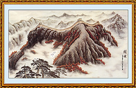 風(fēng)景裝飾畫