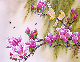 時尚花卉裝飾畫