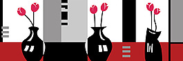 家居三聯(lián)畫