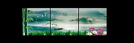 山水裝飾畫