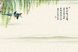富有詩意的場景裝飾畫