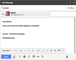 Gmail 新消息移動手機APP界面UI