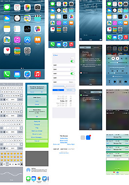 iOS8UI工具包移動手機(jī)APP界面UI
