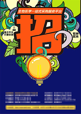 企業招聘海報