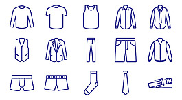 衣服圖標