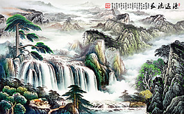 大山裝飾背景墻