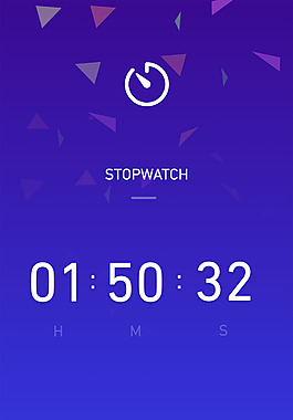 倒計時應用界面移動手機APP界面UI