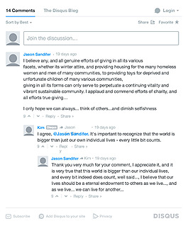 Disqus 評論