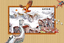 雄鷹展翅素材