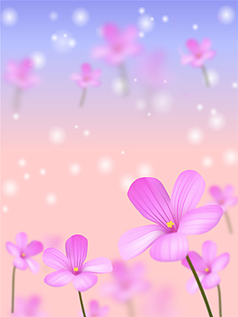 唯美雪景花卉吊頂圖案