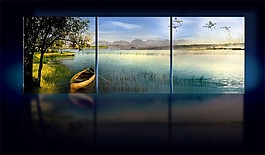 風(fēng)景裝飾畫