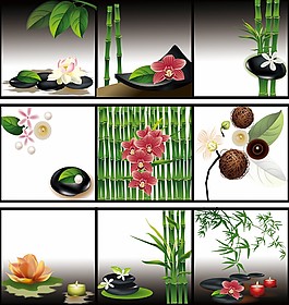 梅蘭竹菊裝飾畫