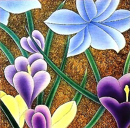 花朵裝飾畫(huà)