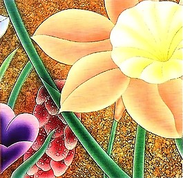 花朵裝飾畫