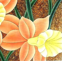 花朵裝飾畫(huà)