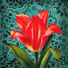 植物花朵装饰画