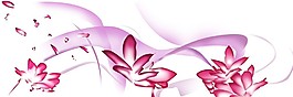 粉色花紋圖片裝飾畫