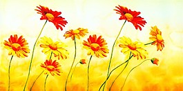 花朵裝飾畫