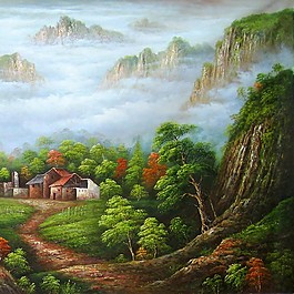 風(fēng)景裝飾畫