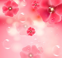 花瓣装饰背景墙