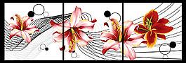 百合花裝飾設(shè)計(jì)