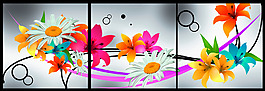 花朵裝飾畫