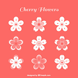 創(chuàng)意盛開(kāi)花朵素材