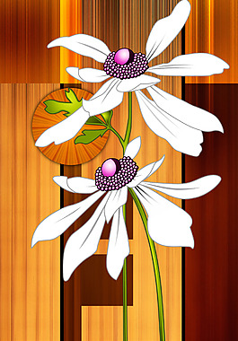 花朵家居裝飾畫