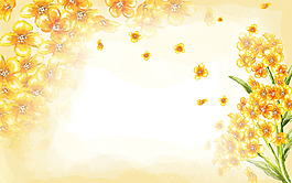 花卉裝飾背景墻