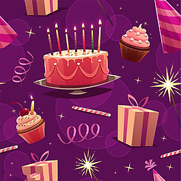 彩色生日卡片設(shè)計圖片
