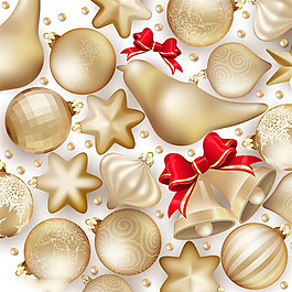 美麗的圣誕節裝飾物圖片