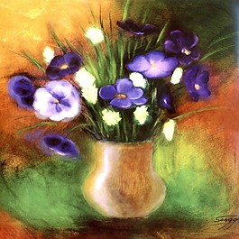 插花裝飾畫(huà)