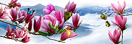 花朵裝飾畫(huà)