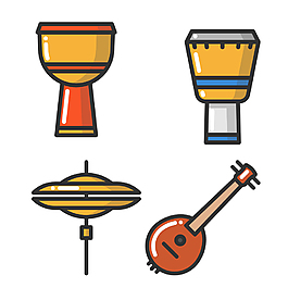 音樂樂器icon圖標(biāo)